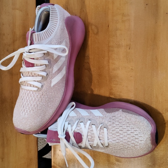 adidas Shoes - Adidas Pure Bounce running shoes pinks and white size 8.5